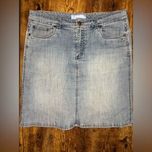 Denver Hayes Denim Skort Size 16